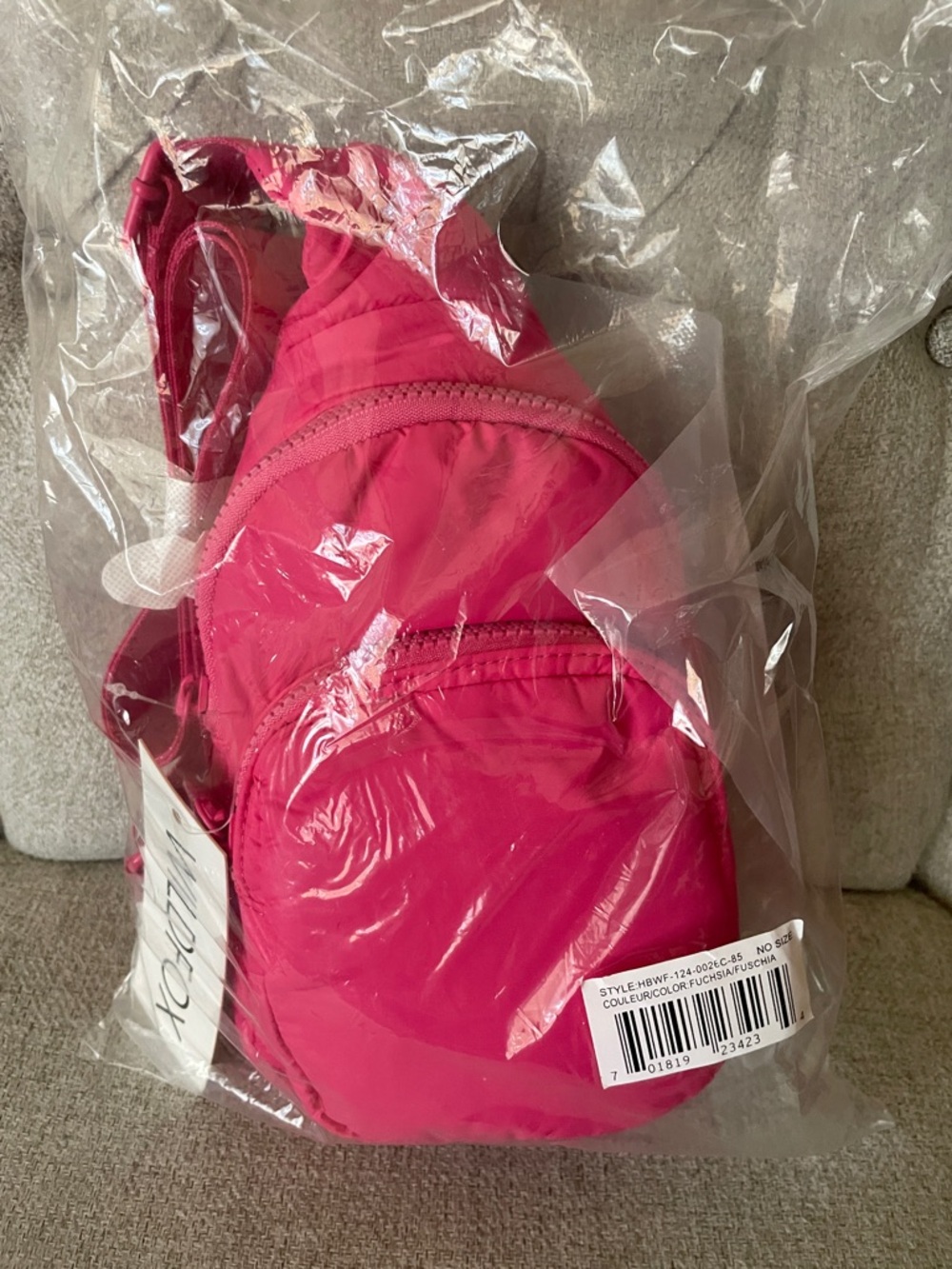 Wildfox Pink Sling Backpack